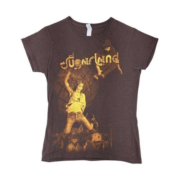 Gildan Tops - Sugarland Tour T-Shirt Incredible Machine Women Size Medium Jennifer Nettles